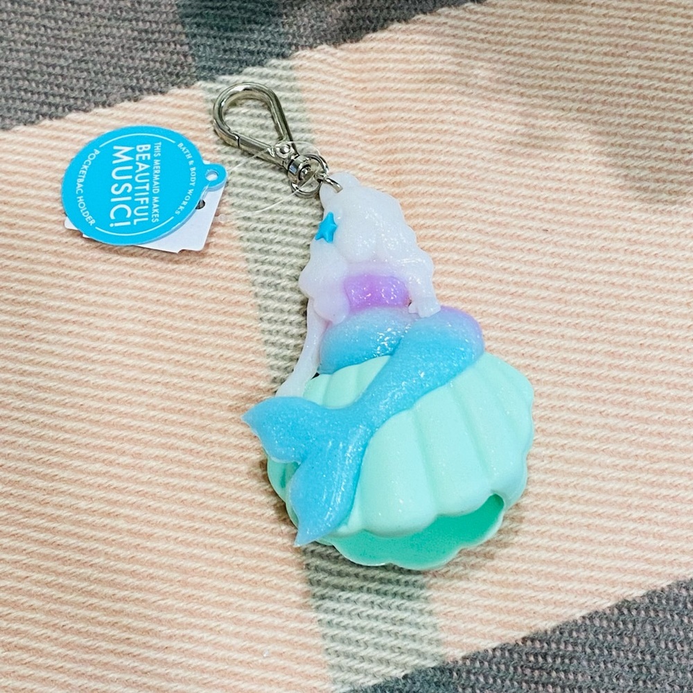 🧜‍♀️ Bath & Body Works Mermaid on Shell Pocketbac Holder - Picture 3 of 4
